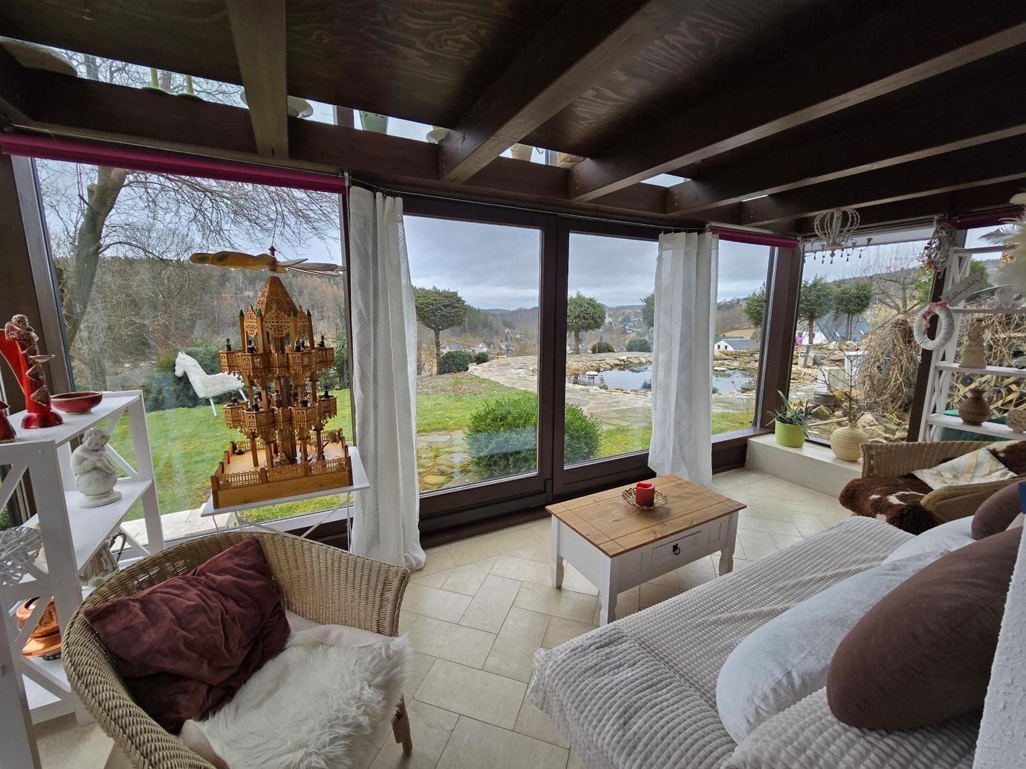 Ferienwohnungen Thomsen Bergdorf Pobershau Marienberg Esterno foto