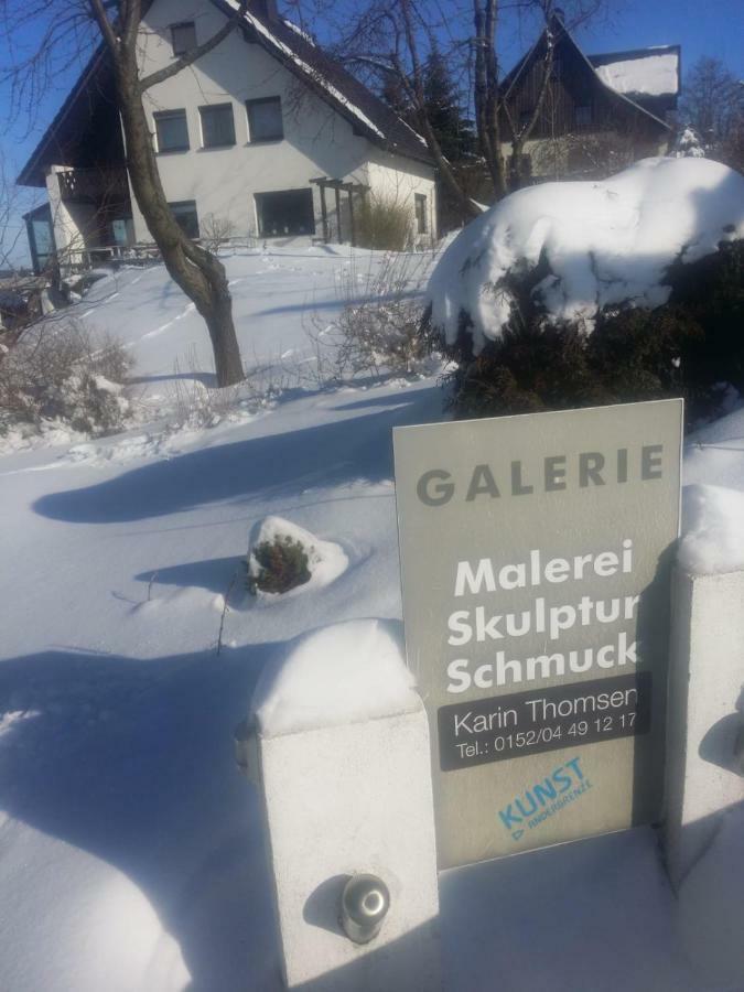 Ferienwohnungen Thomsen Bergdorf Pobershau Marienberg Esterno foto